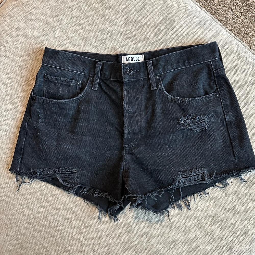 AGOLDE Parker Cut Off Short